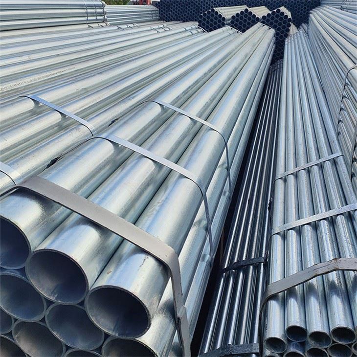 Tubo Redondo De Acero Galvanizado En Caliente